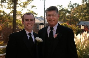 Andrew and My Daddy - from our Wedding Day