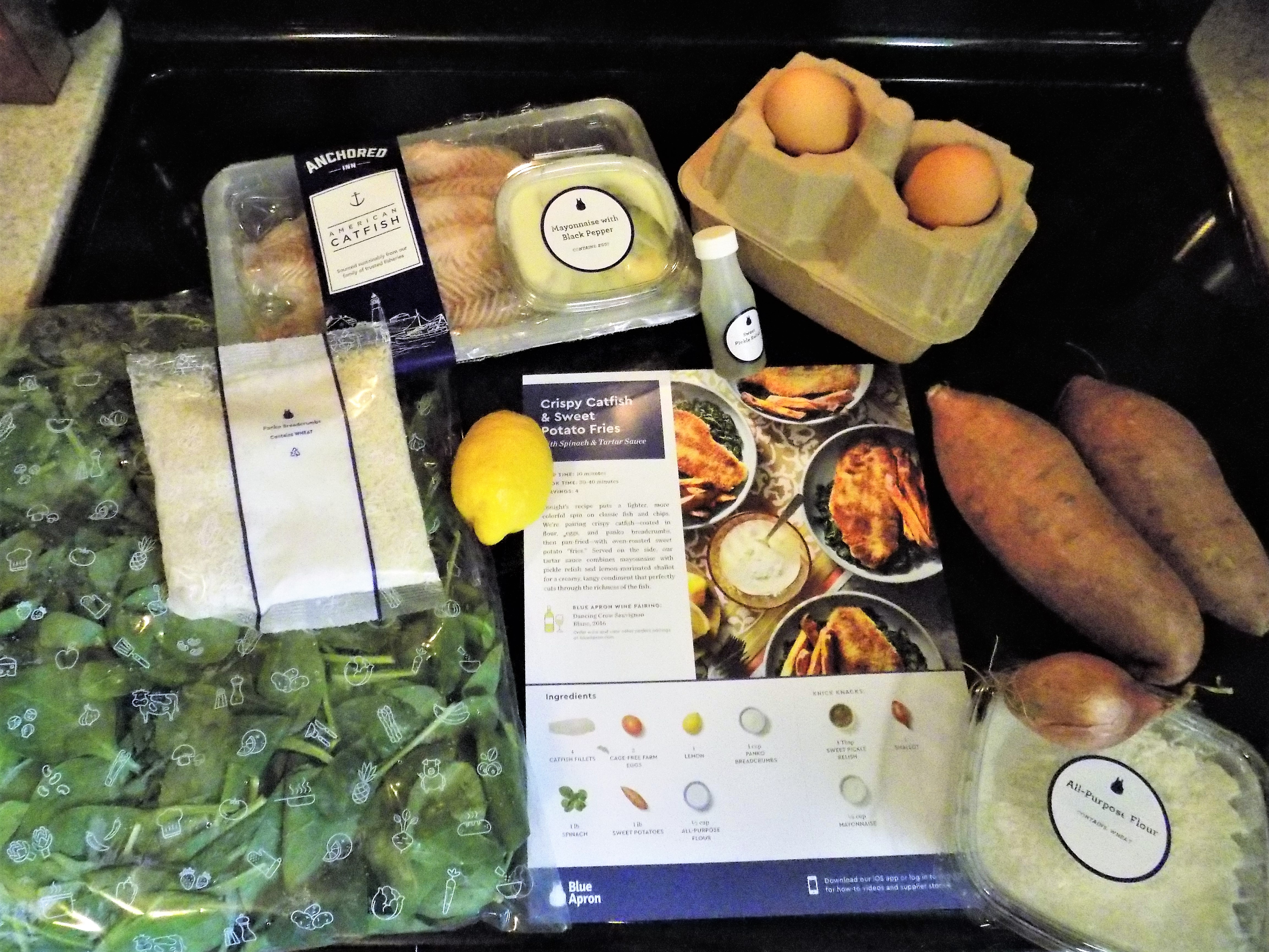 The Blue Apron Meal…